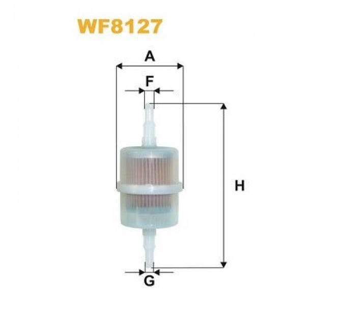 Wixfiltron Фільтр паливний Wixfiltron WF8127
