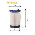 Wixfiltron Фільтр паливний Wixfiltron WF8512