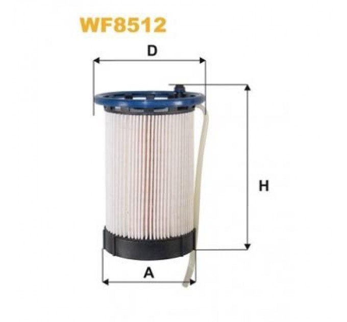 Wixfiltron Фільтр паливний Wixfiltron WF8512