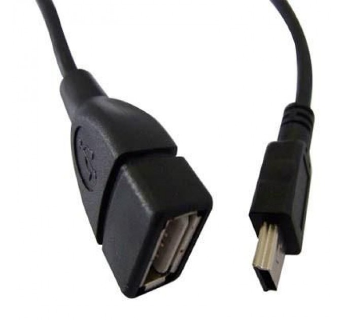 Atcom Дата кабель OTG USB 2.0 AF to Mini 5P 0.8m Atcom (12821)