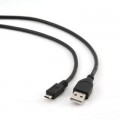 Cablexpert Дата кабель USB 2.0 Micro 5P to AM 0.5m Cablexpert (CCP-mUSB2-AMBM-0.5M)