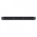 Патч-панель 19" 48xRJ-45 UTP cat. 6, DUAL type, 1U Merlion (ML-2264-CAT.6)