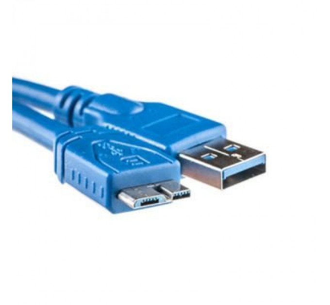 Дата кабель USB 3.0 AM to Micro 5P 0.1m PowerPlant (KD00AS1229)