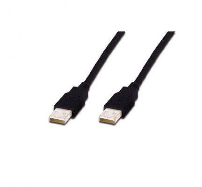 Digitus Дата кабель USB 2.0 AM/AM 1.0m Digitus (AK-300100-010-S)