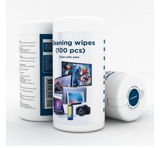 Серветки Gembird TFT/LCD, 100 шт (CK-WW100-01)