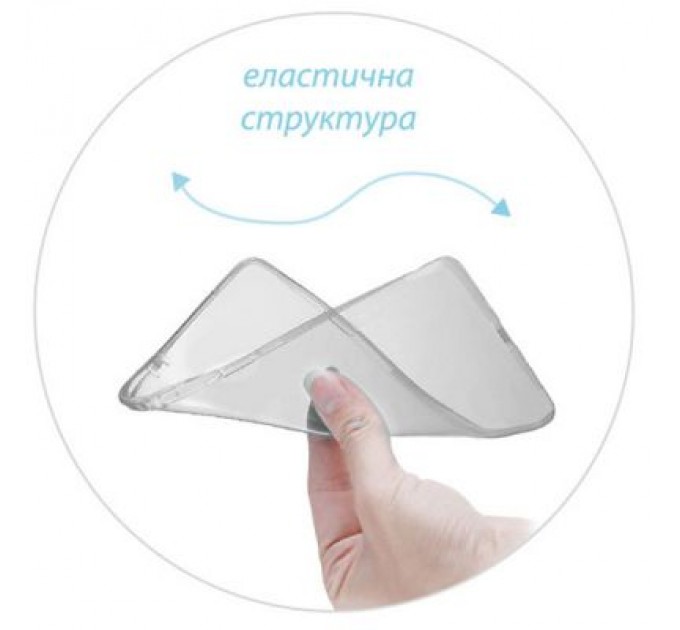 Global Чохол до мобільного телефона Global для Huawei Y6 2 (TPU) Extra Slim (светлый) (1283126473388)