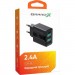 Grand-X Зарядний пристрій Grand-X 5V 2,4A USB Black (CH-15B)