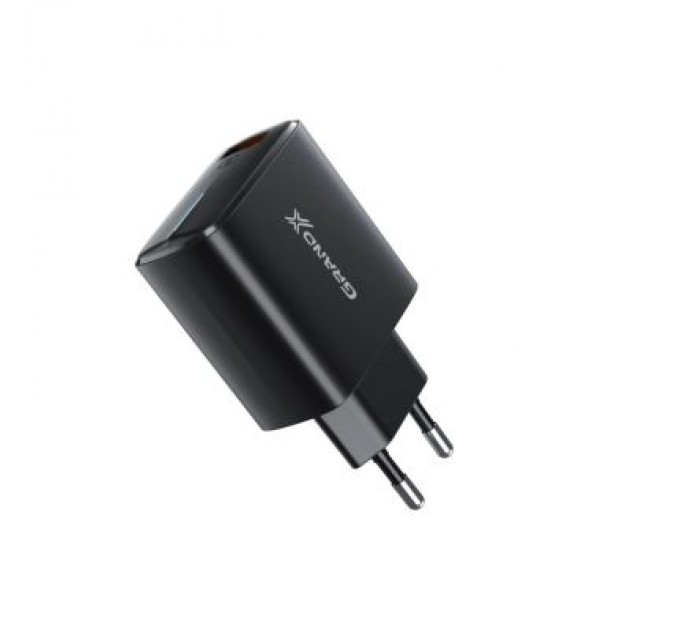 Grand-X Зарядний пристрій Grand-X Quick Charge QС3.0 3.6V-6.5V 3A, 6.5V-9V 2A, 9V-12V 1.5A USB (CH-550B)