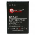 Extradigital Акумуляторна батарея Extradigital Sony Ericsson BST-42 (850 mAh) (DV00DV6076)