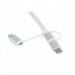 Cablexpert Дата кабель USB 2.0 AM to Lightning + Micro 5P + Type-C 1.0m Cablexpert (CC-USB2-AMLM32-1M-W)