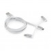 Cablexpert Дата кабель USB 2.0 AM to Lightning + Micro 5P + Type-C 1.0m Cablexpert (CC-USB2-AMLM32-1M-W)