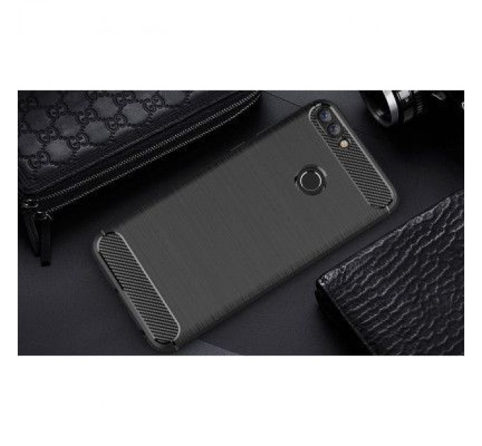 Laudtec Чохол до мобільного телефона Laudtec для Huawei Y7 Prime 2018 Carbon Fiber (Black) (LT-YP2018)