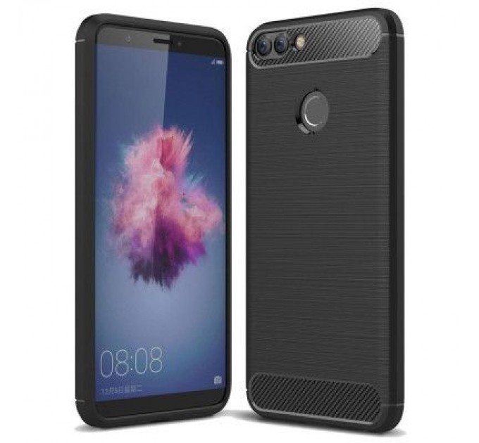 Laudtec Чохол до мобільного телефона Laudtec для Huawei Y7 Prime 2018 Carbon Fiber (Black) (LT-YP2018)