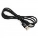 Vinga Дата кабель USB 2.0 AM to Type-C 1m nylon black Vinga (VCPDCTCNB1BK)