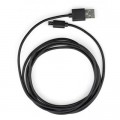 Vinga Дата кабель USB 2.0 AM to Micro 5P PVC 1.8m black Vinga (VCPDCM1.8BK)