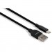 Vinga Дата кабель USB 2.0 AM to Micro 5P nylon 1m black Vinga (VCPDCMBN21BK)