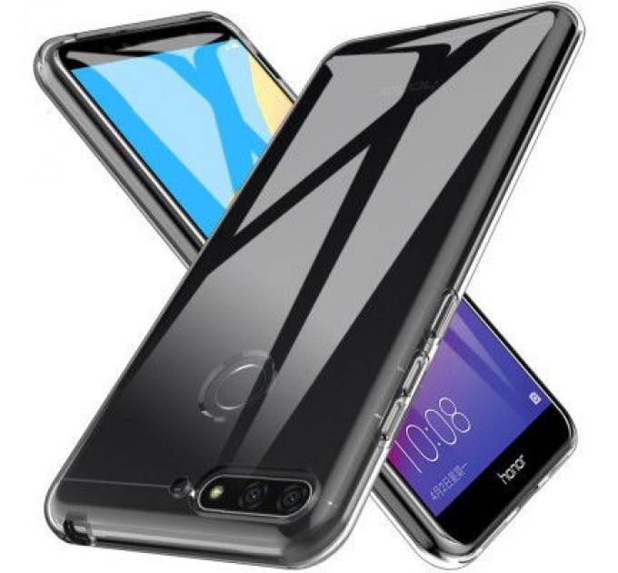Laudtec Чохол до мобільного телефона Laudtec для Huawei Y6 2018 Clear tpu (Transperent) (LC-HY62018T)