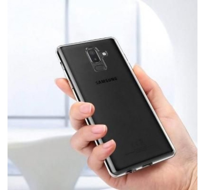 Laudtec Чохол до мобільного телефона Laudtec для SAMSUNG Galaxy J8 2018 Clear tpu (Transperent) (LC-GJ810T)