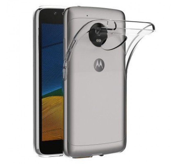 Laudtec Чохол до мобільного телефона Laudtec для Motorola Moto G5 Clear tpu (Transperent) (LC-MMG5T)