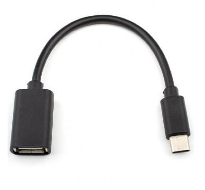 Дата кабель OTG USB 2.0 AF to Type-C 0.1m Atcom (14716)