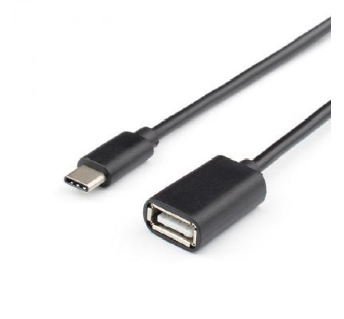 Дата кабель OTG USB 2.0 AF to Type-C 0.1m Atcom (14716)