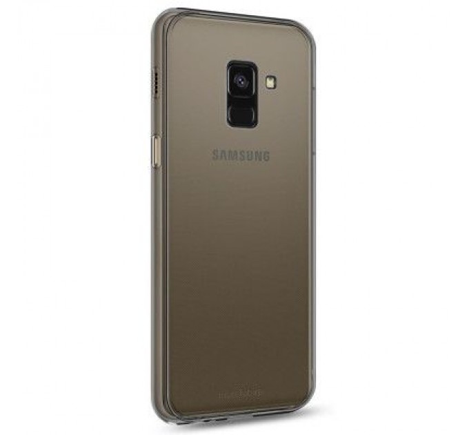 MakeFuture Чохол до мобільного телефона MakeFuture Air Case (Clear TPU) Samsung A8 Plus 2018 Black (MCA-SA818PBK)