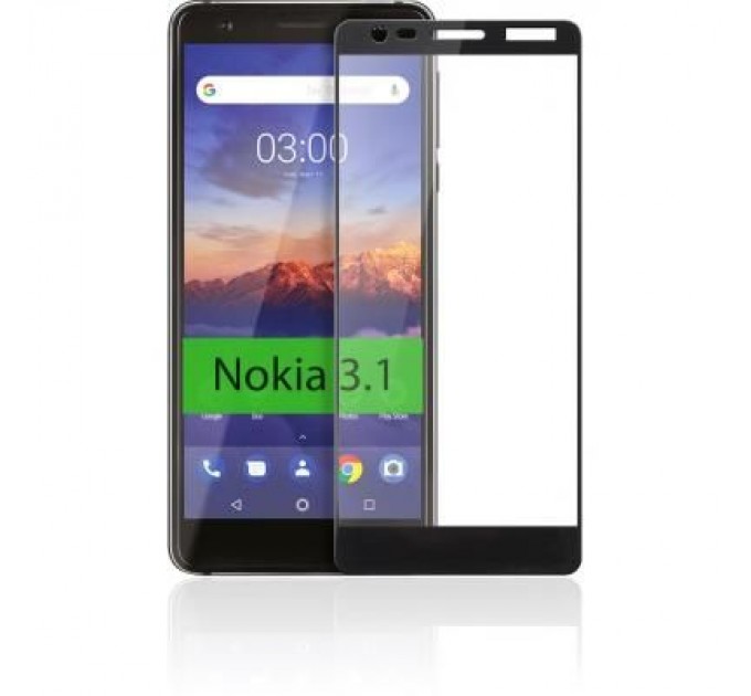 Vinga Скло захисне Vinga для Nokia 3.1 Black (VTPGS-N31B)