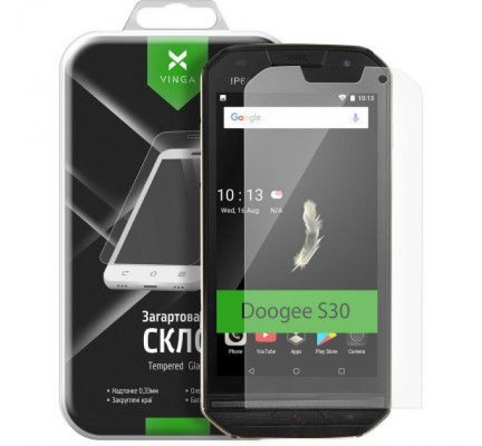 Vinga Скло захисне Vinga для Doogee S30 (VTPGS-DS30)