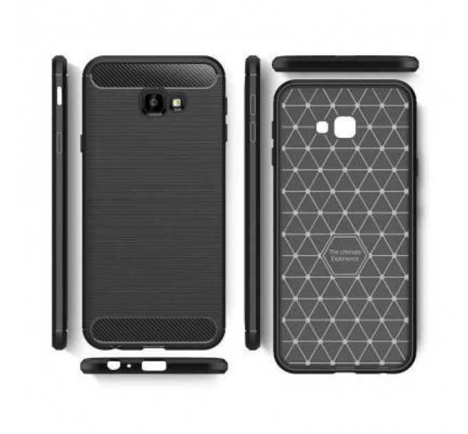 Laudtec Чохол до мобільного телефона Laudtec для Samsung J4 Plus/J415 Carbon Fiber (Black) (LT-J415F)
