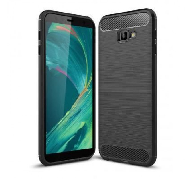 Laudtec Чохол до мобільного телефона Laudtec для Samsung J4 Plus/J415 Carbon Fiber (Black) (LT-J415F)