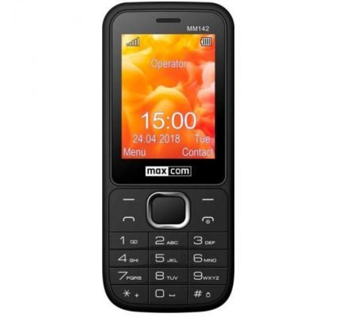 Maxcom Мобільний телефон Maxcom MM142 Black