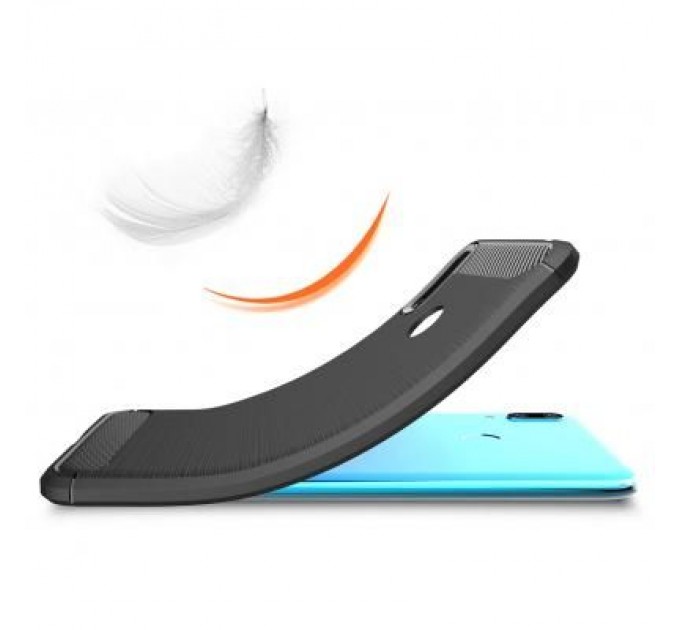 Laudtec Чохол до мобільного телефона Laudtec для Huawei Y7 2019 Carbon Fiber (Black) (LT-HY72019B)