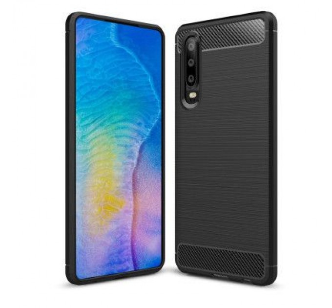 Laudtec Чохол до мобільного телефона Laudtec для Huawei P30 Carbon Fiber (Black) (LT-P30B)