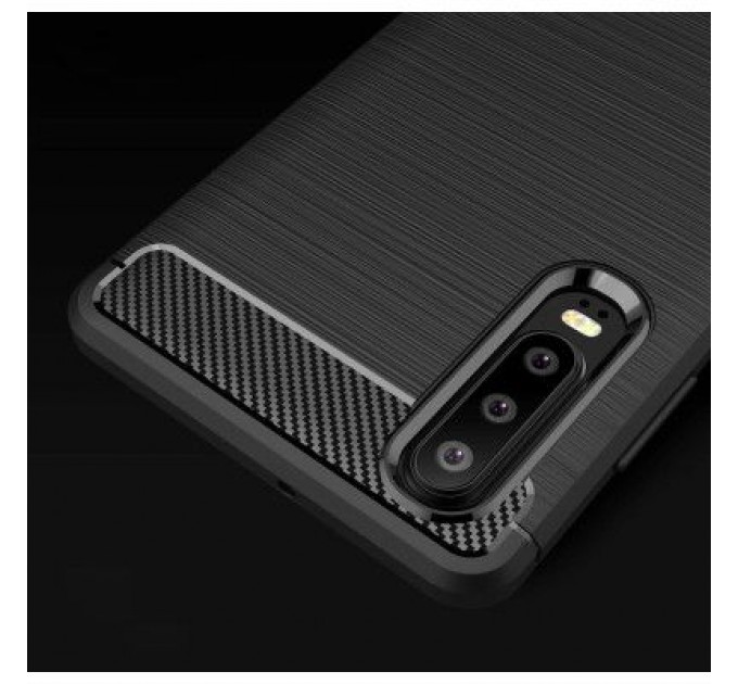 Laudtec Чохол до мобільного телефона Laudtec для Huawei P30 Carbon Fiber (Black) (LT-P30B)