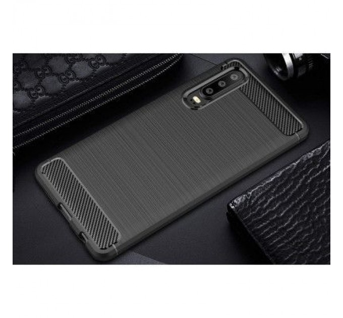 Laudtec Чохол до мобільного телефона Laudtec для Huawei P30 Carbon Fiber (Black) (LT-P30B)