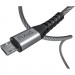 Pixus Дата кабель USB 2.0 AM to Micro 5P 1.0m Flex Gray Pixus (4897058531145)
