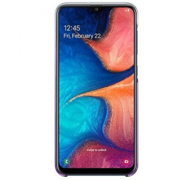 Samsung Чохол до мобільного телефона Samsung Galaxy 20 (A205F) Gradation Cover Violet (EF-AA205CVEGRU)