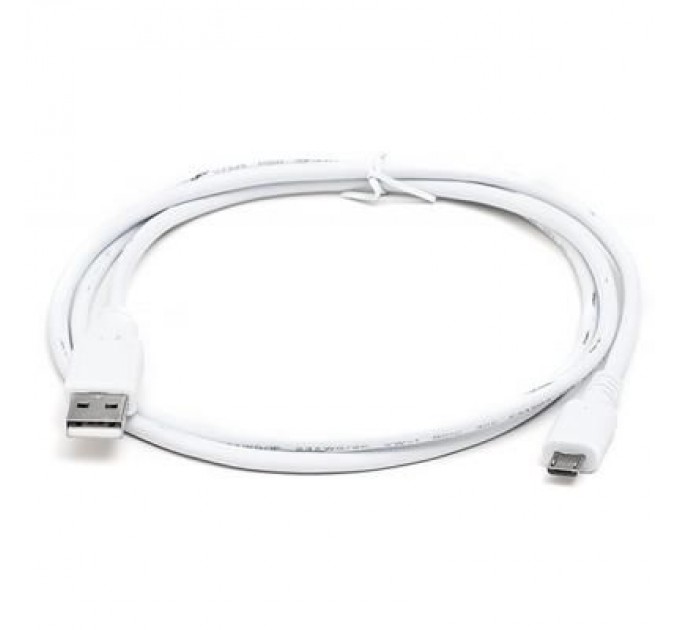 REAL-EL Дата кабель USB 2.0 AM to Micro 5P 0.6m Pro white REAL-EL (EL123500022)