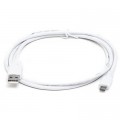 REAL-EL Дата кабель USB 2.0 AM to Micro 5P 1.0m Pro white REAL-EL (EL123500024)