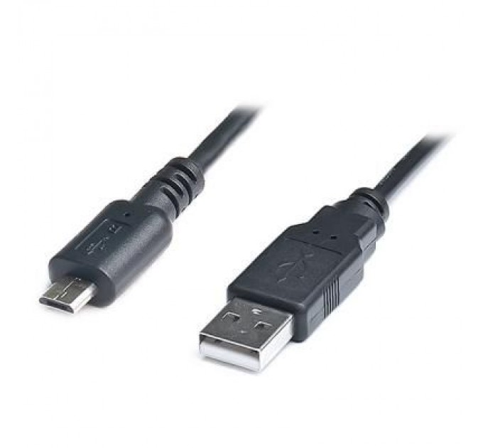 REAL-EL Дата кабель USB 2.0 AM to Micro 5P 2.0m Pro black REAL-EL (EL123500025)