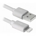 REAL-EL Дата кабель USB 2.0 AM to Lightning 1.0m white REAL-EL (EL123500033)