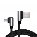 REAL-EL Дата кабель USB 2.0 AM to Micro 5P 1.0m Premium black REAL-EL (EL123500031)