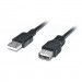REAL-EL Дата кабель USB 2.0 AM/AF 2.0m Pro black REAL-EL (EL123500028)