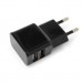 Vinga Зарядний пристрій Vinga 2 Port USB Wall Charger 2.1A (VCPWCH2USB2ABK)
