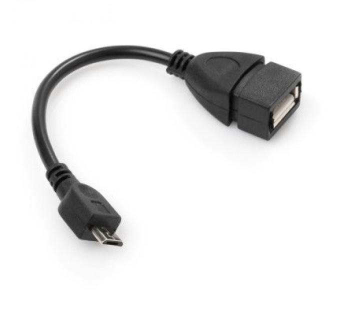 Vinga Дата кабель OTG USB 2.0 AF to Micro 5P Vinga (VCPDCOTGMBK)