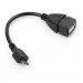 Vinga Дата кабель OTG USB 2.0 AF to Micro 5P Vinga (VCPDCOTGMBK)