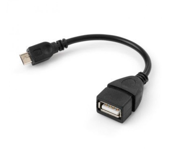 Vinga Дата кабель OTG USB 2.0 AF to Micro 5P Vinga (VCPDCOTGMBK)