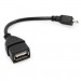 Vinga Дата кабель OTG USB 2.0 AF to Micro 5P Vinga (VCPDCOTGMBK)