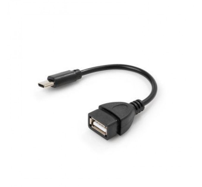 Vinga Дата кабель OTG USB 2.0 AF to Type-C Vinga (VCPDCOTGTCBK)