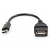 Vinga Дата кабель OTG USB 2.0 AF to Type-C Vinga (VCPDCOTGTCBK)